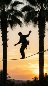 Tightrope Acrobat