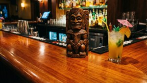 Tiki Bar Counter Scene