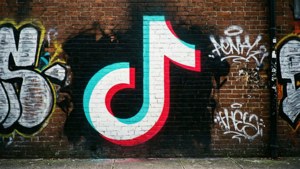 TikTok Graffiti Wall