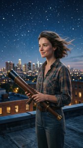 Tilly's Rooftop Gaze