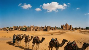 Timbuktu Desert Scene