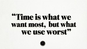 Time Quote Typography