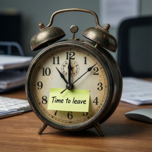 Time to Leave Excuse