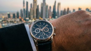 Timepiece Dubai Sunset