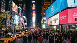 Times Square Neon Night