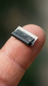 Tiny Squeegee on Finger