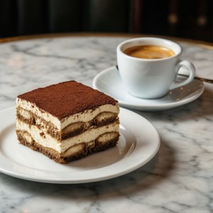 Tiramisu and Espresso