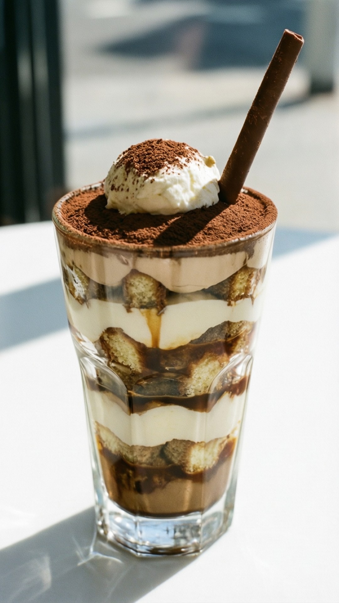 Tiramisu Parfait Glass by Wallpapers.art Studio