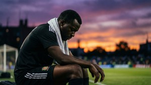 Tired After Match Sunset
