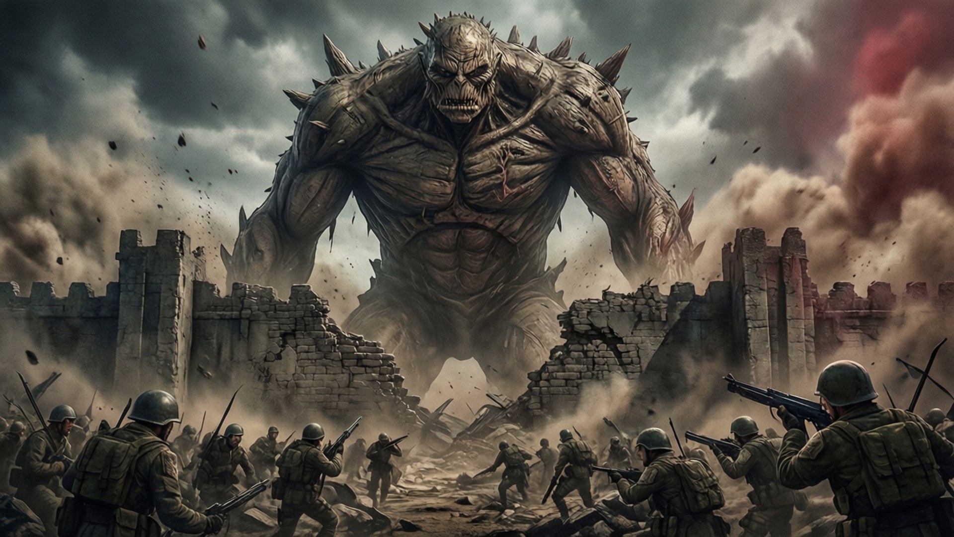 Titan Beyond the Wall by Wallpapers.art Studio