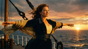 Titanic Sunset Bow