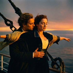 Titanic Sunset Kiss