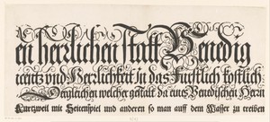 Titel van de Festa della Sensa (derde gedeelte)