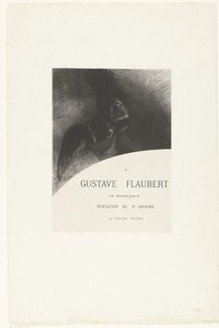 Titelblad met de heilige Antonius en de duivel