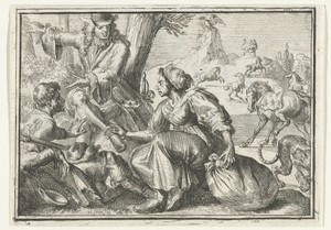 Titelblad voor het pamflet: De Gefopte Bedrieger, 1702