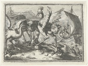 Titelblad voor het pamflet: De Jonge Koekkoek onder de Kroonvogels, 1702