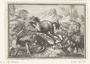 Titelblad voor het pamflet: De Ontdekte Eenhoorn, 1701