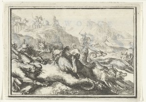 Titelblad voor het pamflet: Gedwonge Mars, gaat altyd dwars, 1702