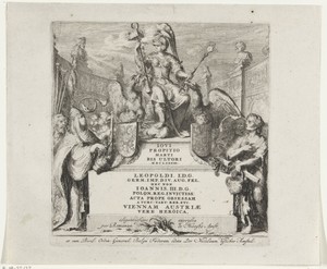 Titelblad voor 'Relation succincte et veritable de tout ce qui s'est passé pendant le Siege de Vienne etc.'