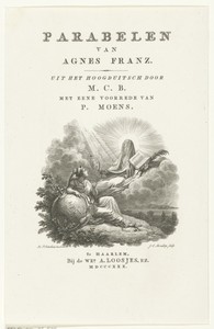 Titelpagina voor: Belinfante, Parabelen van Agnes Franz, 1830