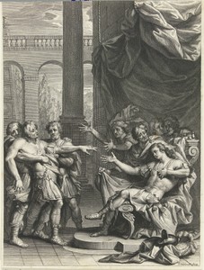 Titelpagina voor Caroli Ruaei e Societate Jesu Carminum libri quatuor, Parijs 1680
