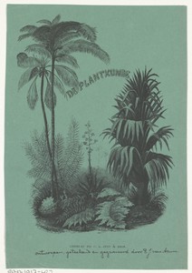 Titelpagina voor: De plantkunde