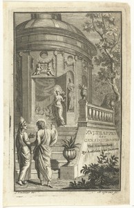 Titelpagina voor De trappen des genadetroons van Jesus Christus, 1717