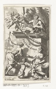 Titelpagina voor G.B. Guarini, Il pastor fido