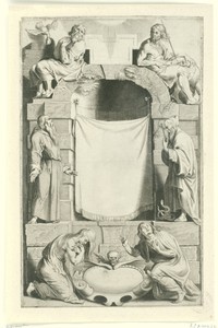 Titelpagina voor:  H. Rosweyde, 'tVaders Boek, Antwerpen, 1617