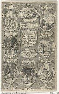 Titelpagina voor: Het seste deel vande Tragische oft klaechlijcke historien, 1613