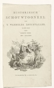 Titelpagina voor Historiesch schouwtooneel van 's waerelds lotgevallen in het jaar 1792
