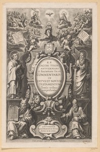 Titelpagina voor: J. Tirinus, Commentarius in Vetus et Novum Testamentum, Antwerpen, 1632