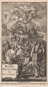 Titelpagina voor: Jan Luyken, Bybelprinten, 1712
