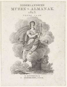 Titelpagina voor: Nederlandsche Muzen-Almanak 1823