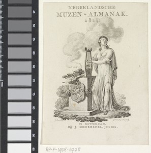 Titelpagina voor: Nederlandsche Muzen-Almanak 1829