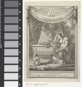 Titelpagina voor: Nederlandsche Muzen-Almanak 1833