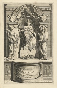 Titelpagina voor Nieuw Rome, van F. Desseine, Amsterdam, 1704
