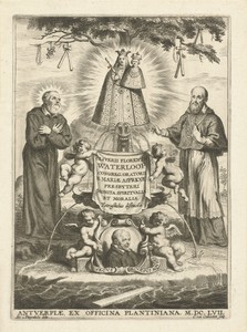 Titelpagina voor: Oliver Florentius Waterloop, Monita spiritualia et moralia, 1657.