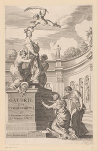 Titelpagina voor: Pierre Le Moyne, La galerie des femmes fortes, 1647
