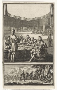 Titelpagina voor: Salomon van Rusting  'Nieuw-Gebouw der Genees-konst', 1706