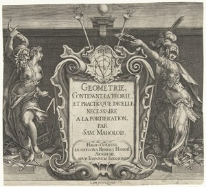 Titelpagina voor: Sam. Marolois, Geometrie, 1616