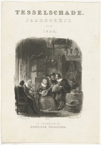 Titelpagina voor: Tesselschade. Jaarboekje voor 1838.