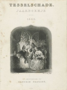 Titelpagina voor: Tesselschade. Jaarboekje voor 1839
