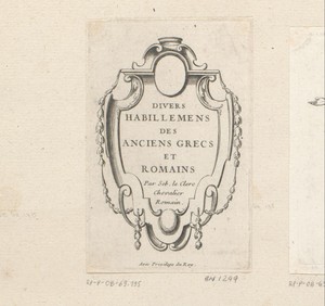 Titelprent met cartouche