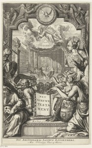 Titelprent nieuwe testament