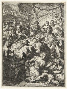 Titelprent van Boek 3 van De Ystroom (1671) van Antonides van der Goes