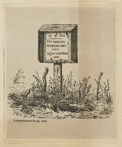 Titelprent van: etsproeven 1856