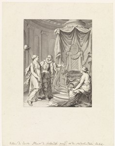 Titelprent voor de prentserie Taferelen uit het leven van prins Willem I, 1568-1584