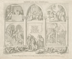 Titelprent voor de verhalen van de Nibelungen