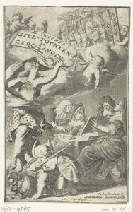 Titelprent voor 'Innerlycke ziel-tochten op't H. avontmaal' van Hieronymus Sweerts